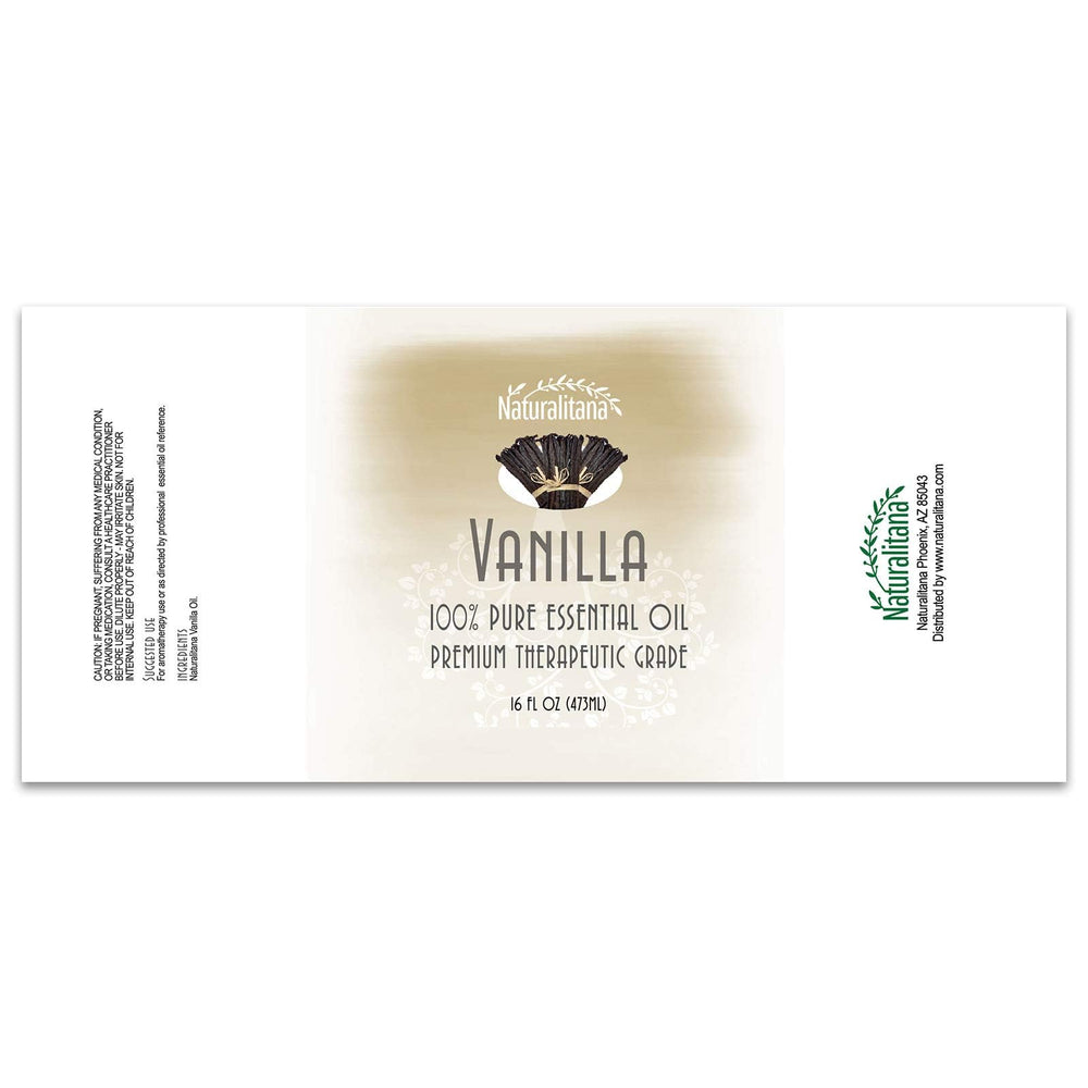 Naturalitana vanilla essential oil diffuser blend for cozy fall ambiance