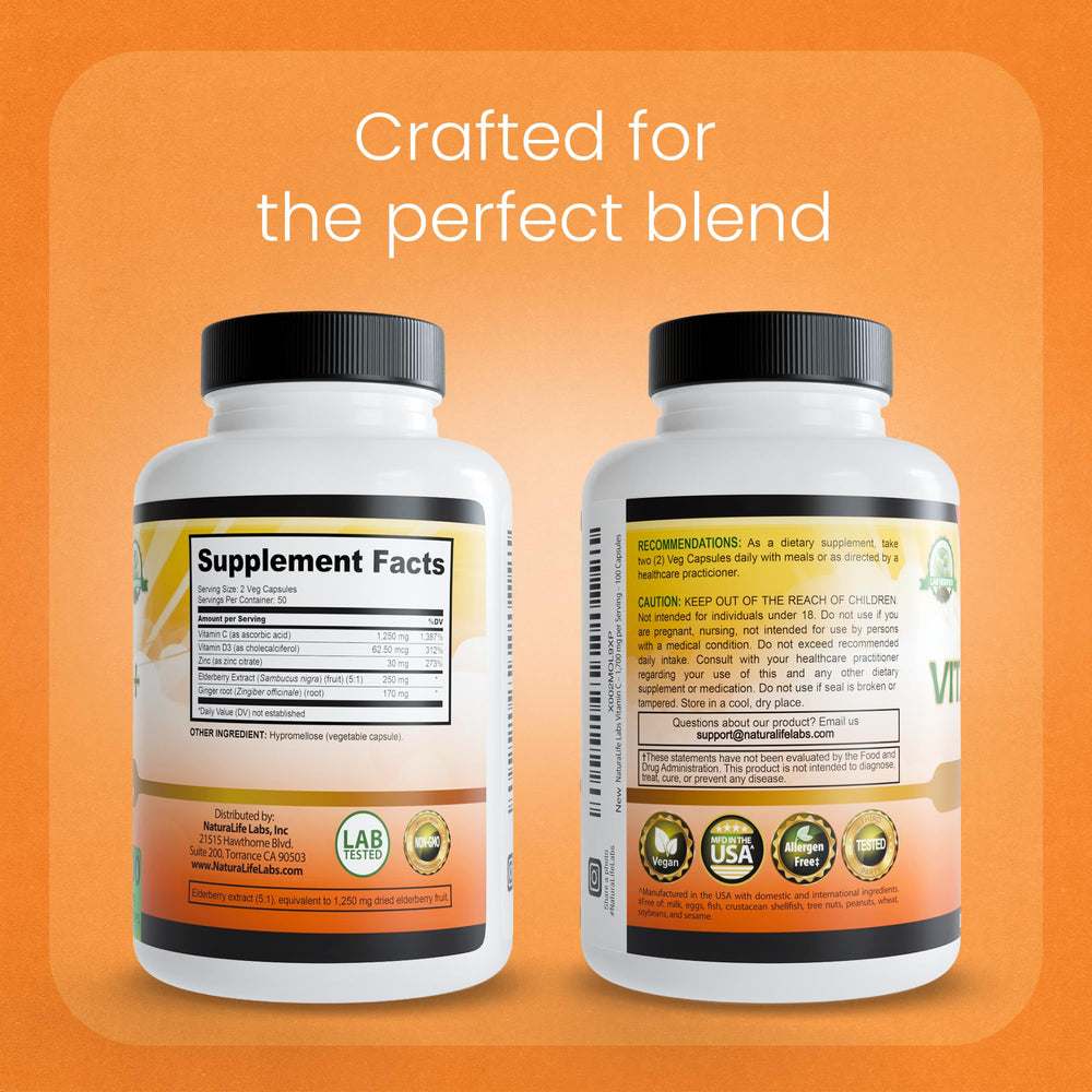 NaturaLife Labs compact bottle ideal for on-the-go.