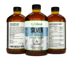 Kaiame Naturals pure silver hydrosol — no additives, distilled water.