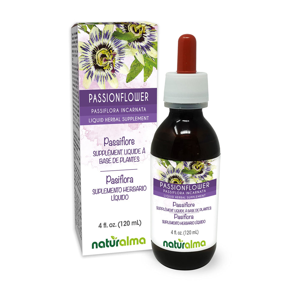Naturalma Passionflower bottle and drops for daily routine support