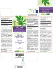 Naturalma Valerian liquid extract close-up of the dropper showing the alcohol-free formula