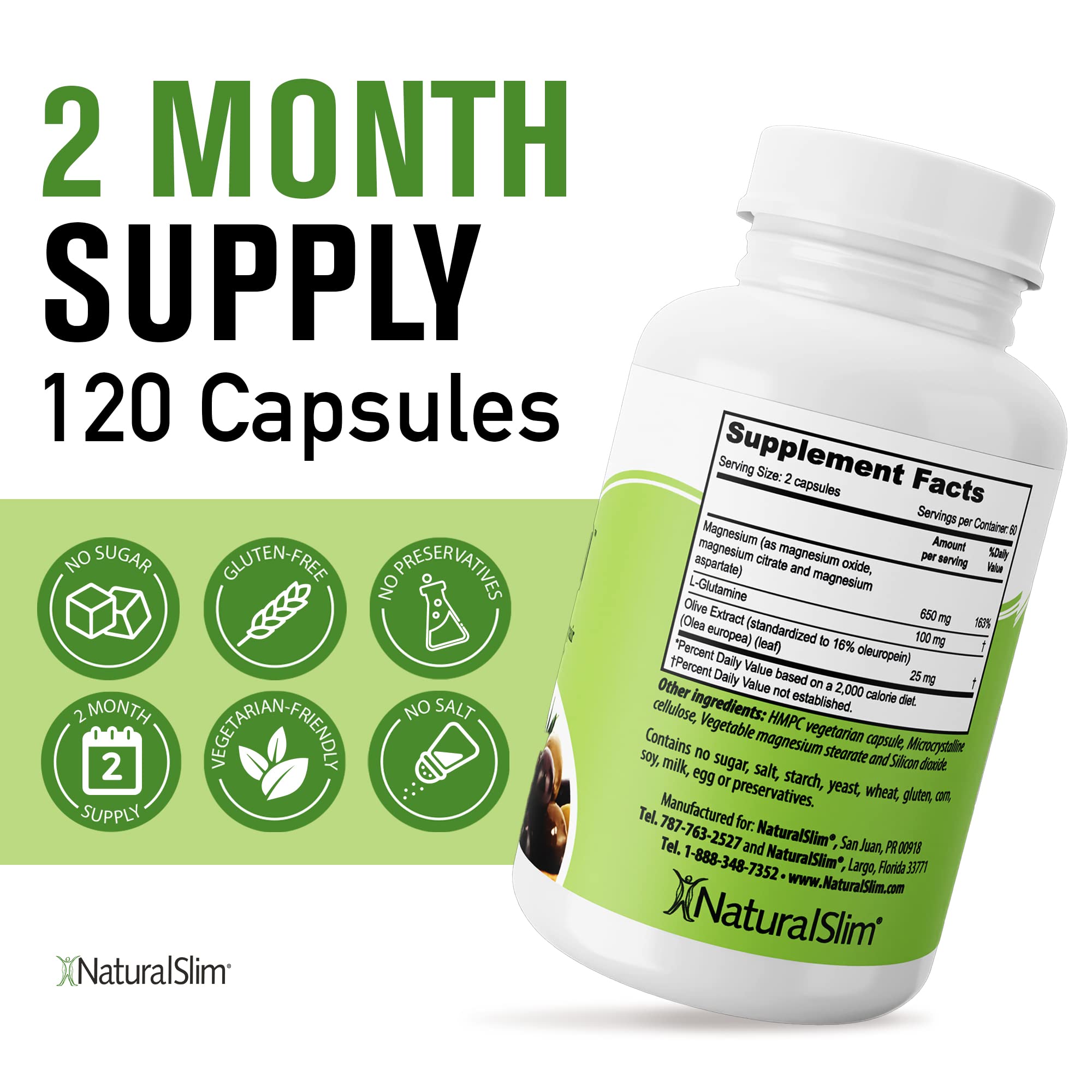 NaturalSlim Constipend capsule in hand suggesting daily use