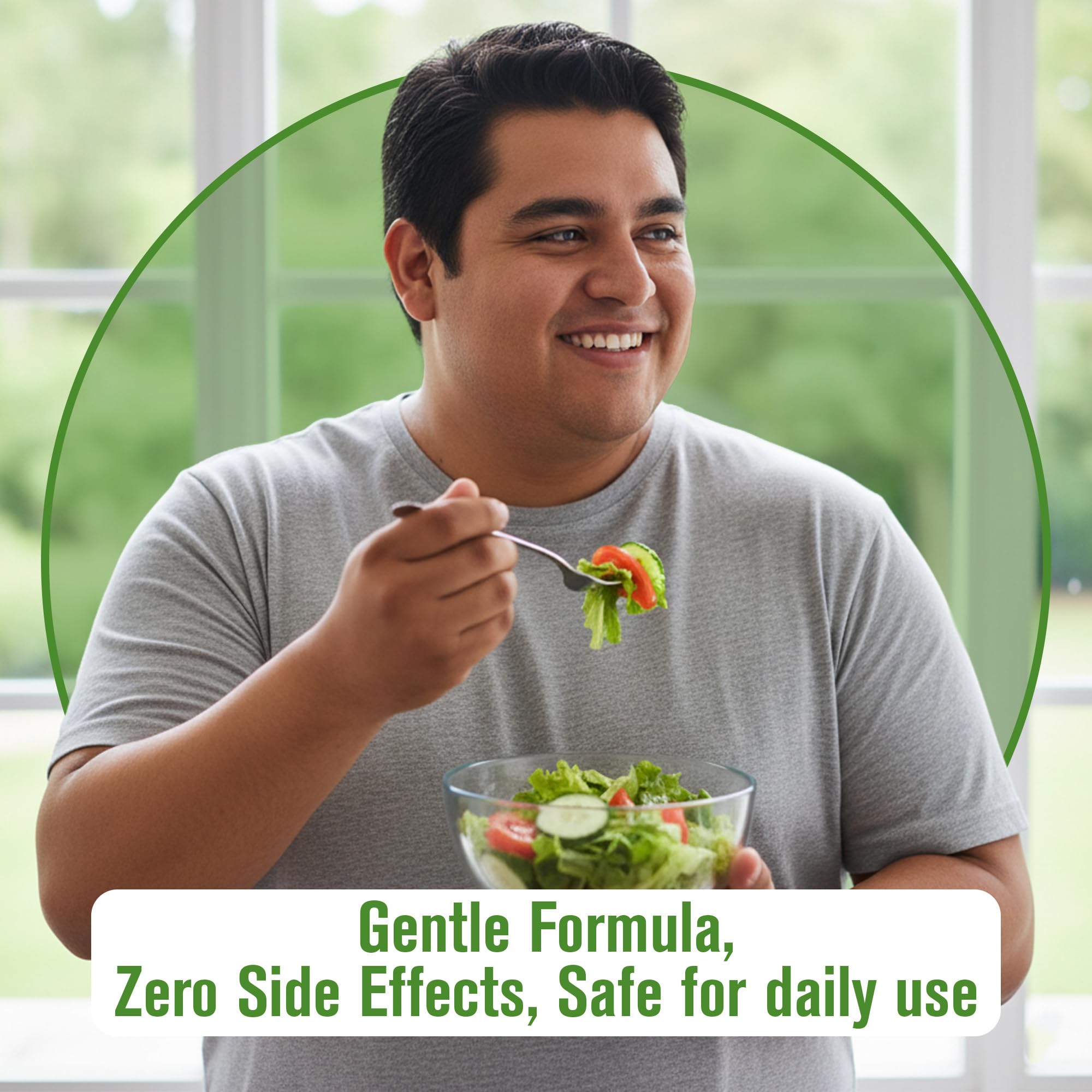 NaturalSlim Good Flora Probiotic – Gentle 15B CFU, 60 Veg Capsules for Digestive Health