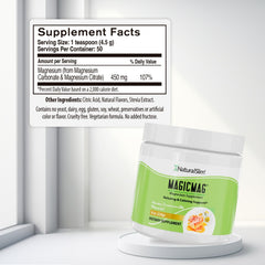 NaturalSlim MagicMag prepared-drink-glass shows soothing flavor and calm, supporting gentle recovery