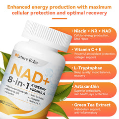 Nature Echo bottle on desk — easy integration into your daily wellness routine.