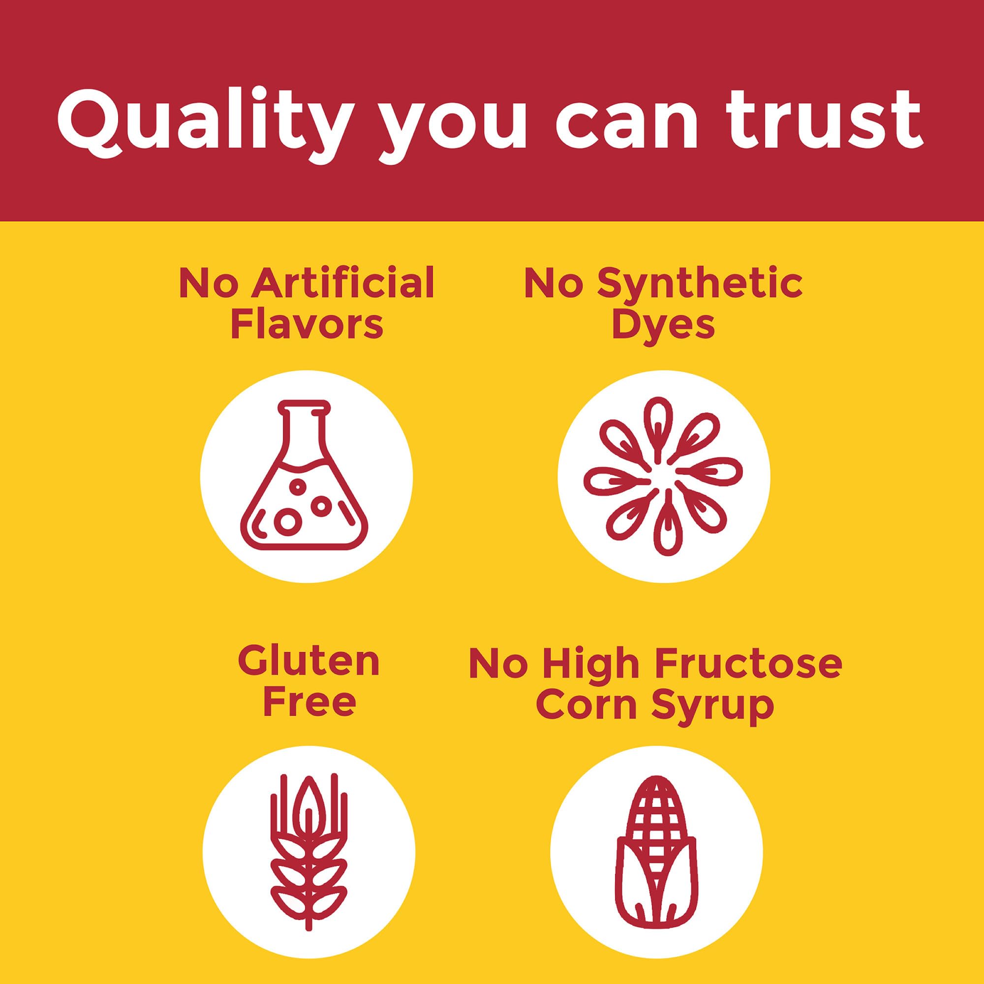 Nature Made Advanced Multivitamins for Her gluten free and no artificial flavors.