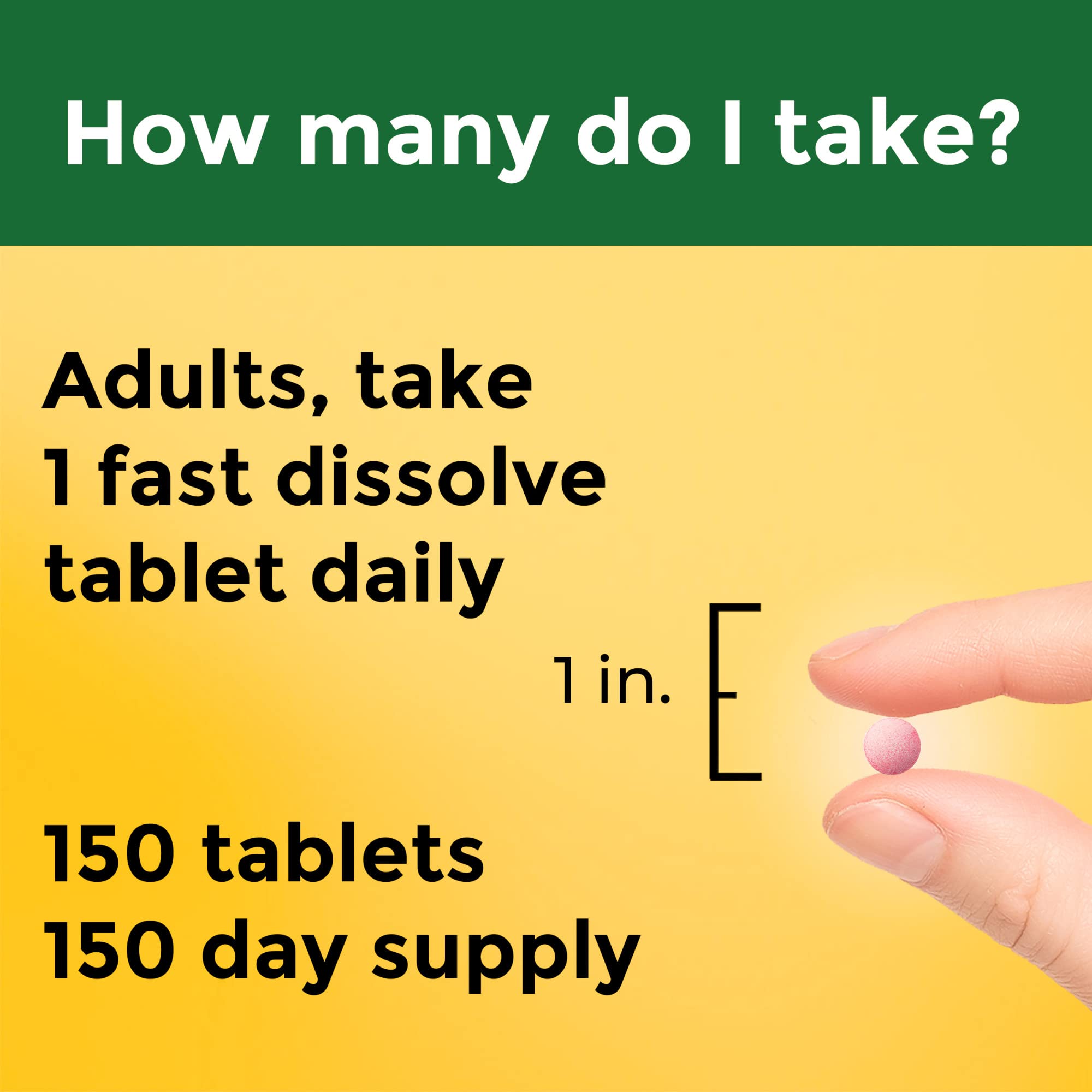 On-the-go Nature Made B12 1000 mcg for daytime vitality