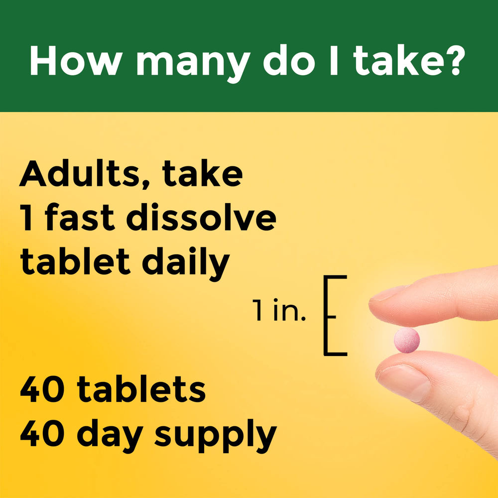 Nature Made B12 3000 mcg sugar-free label emphasizes no added sugar.