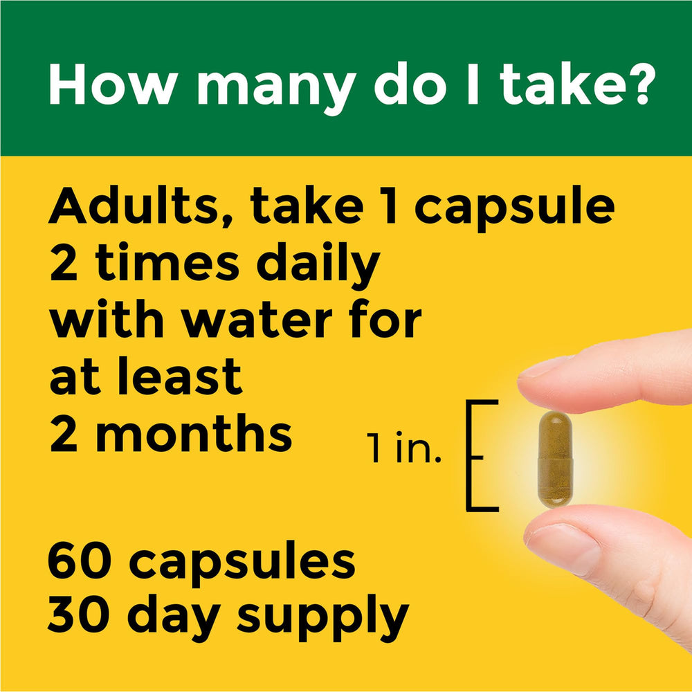 Nature Made Berberine Phytosome packaging front highlighting product features.