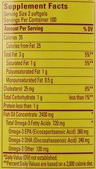 Nature Made Burp-Less Fish Oil 1200 mg pack closeup shows purified formula with mercury removal.