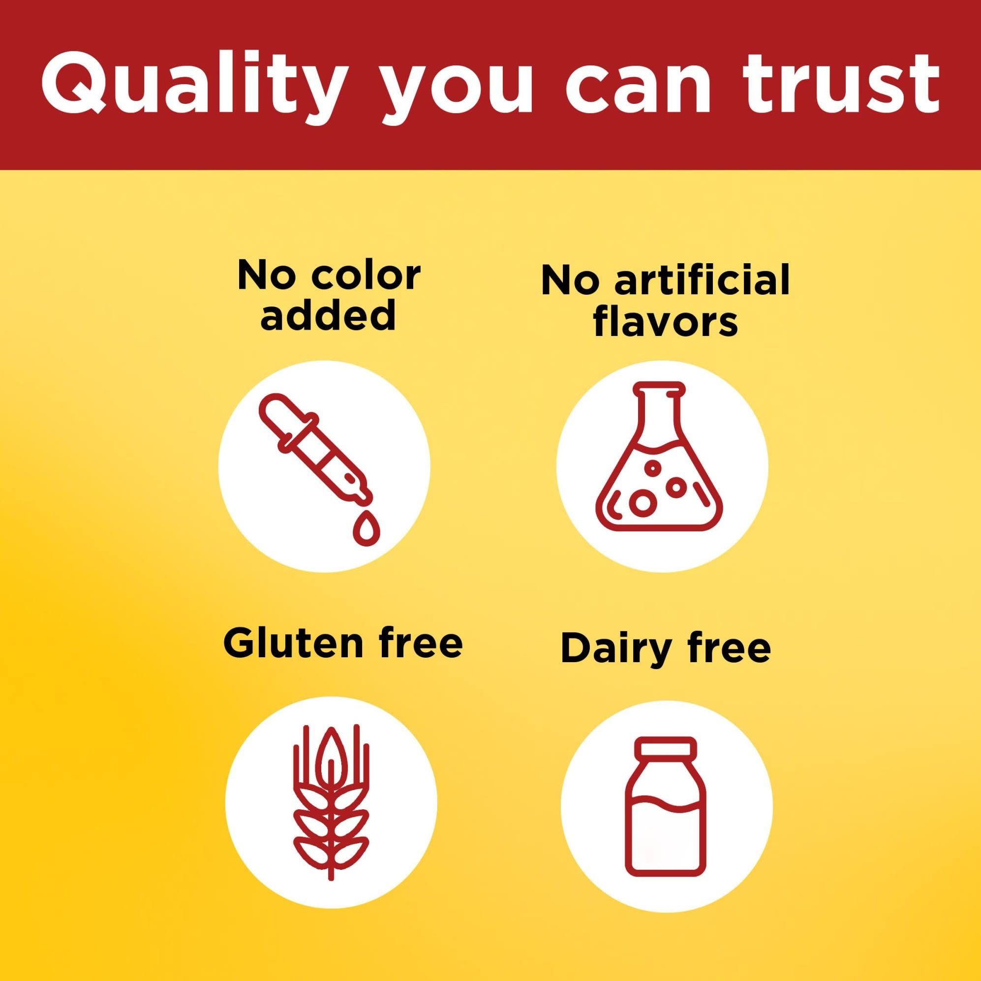 Gluten-free and dairy-free Nature Made Burp Less Fish Oil packaging details