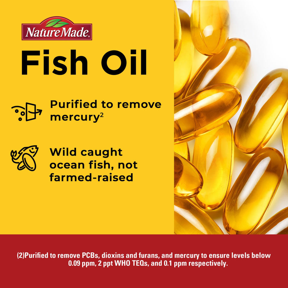 Gluten-free and dairy-free Nature Made Burp Less Omega-3 for clean options