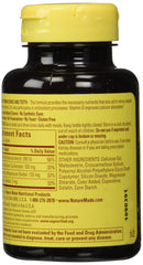 Nature Made Calcium Magnesium & Zinc Tabs bottle close-up of ingredients, highlights mineral pairing