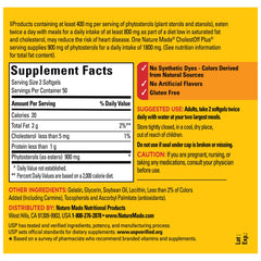Nature Made CholestOff Plus dosage instructions image suggests twice daily use.