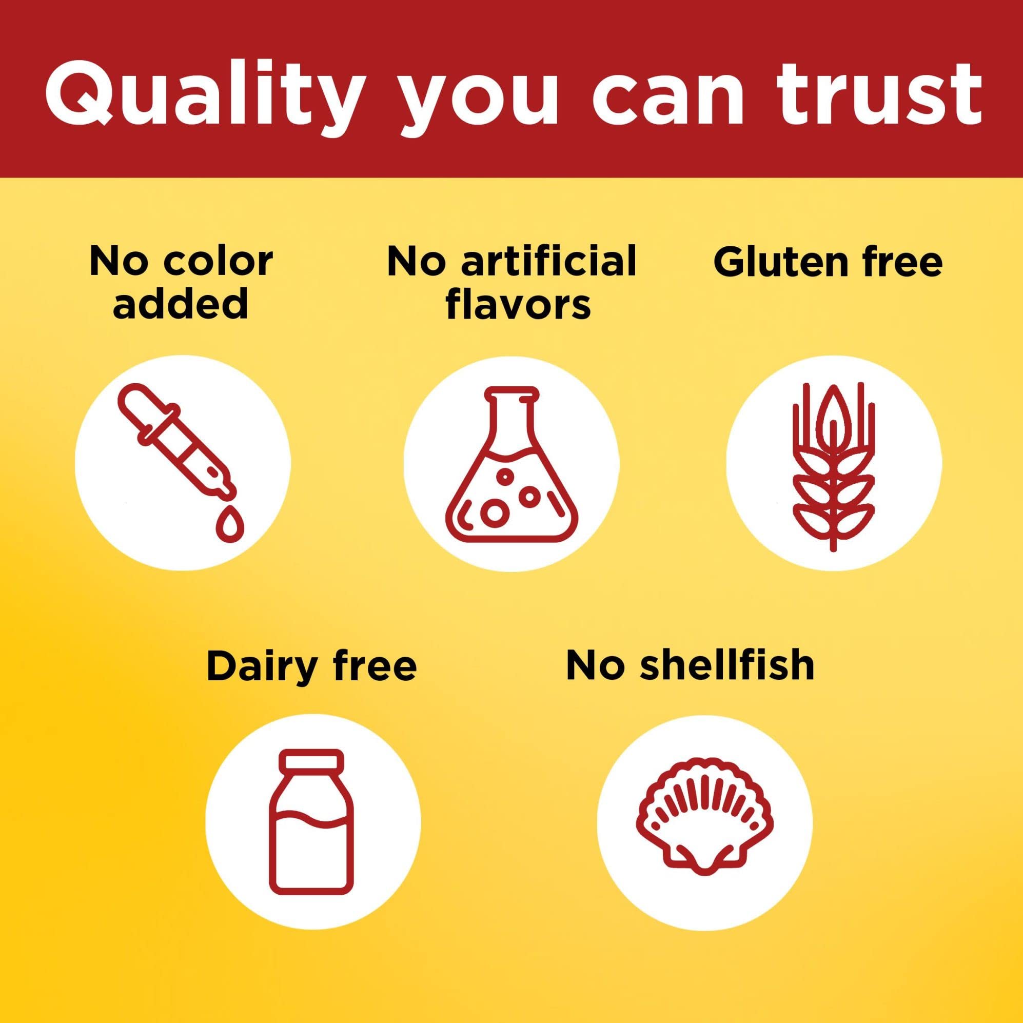 One-per-day Nature Made omega-3 softgel shown with a glass of water for easy dosing.