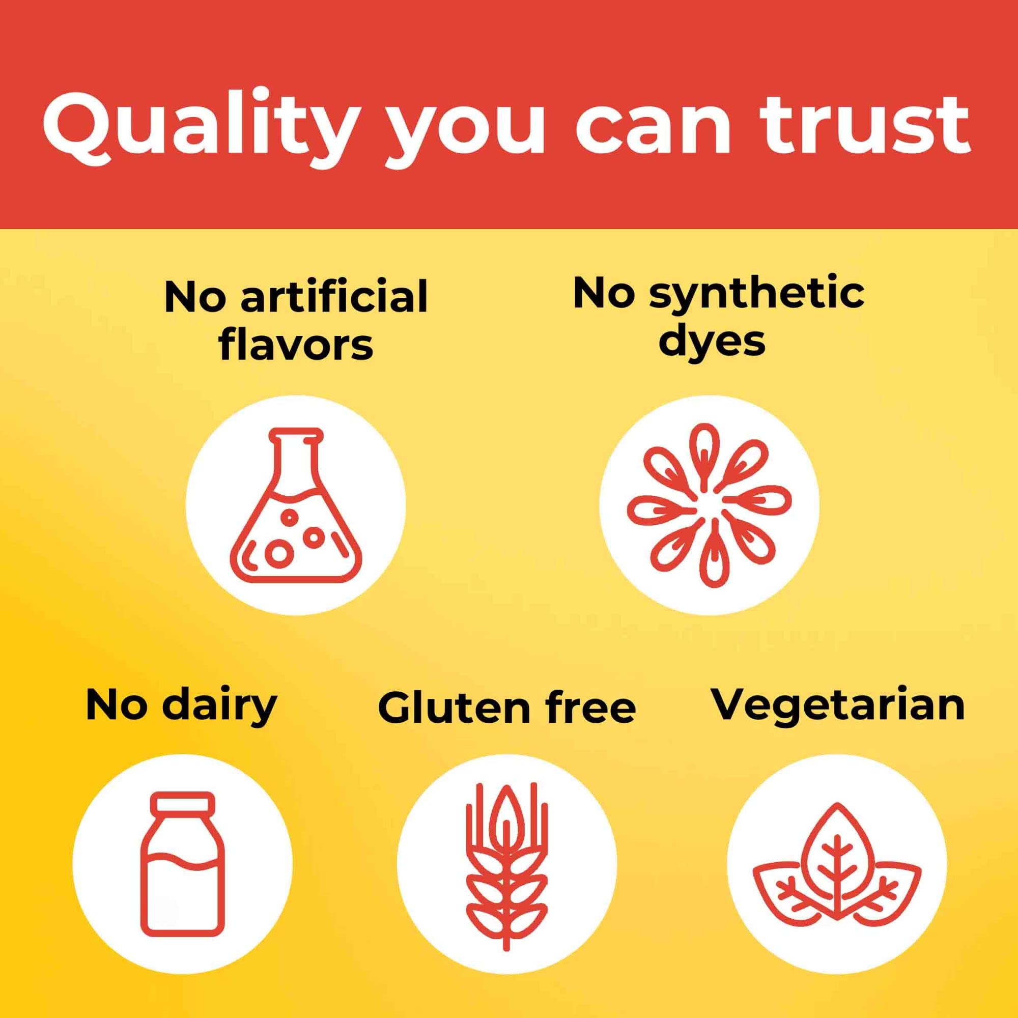 Nature Made daily-use instructions card beside bottle