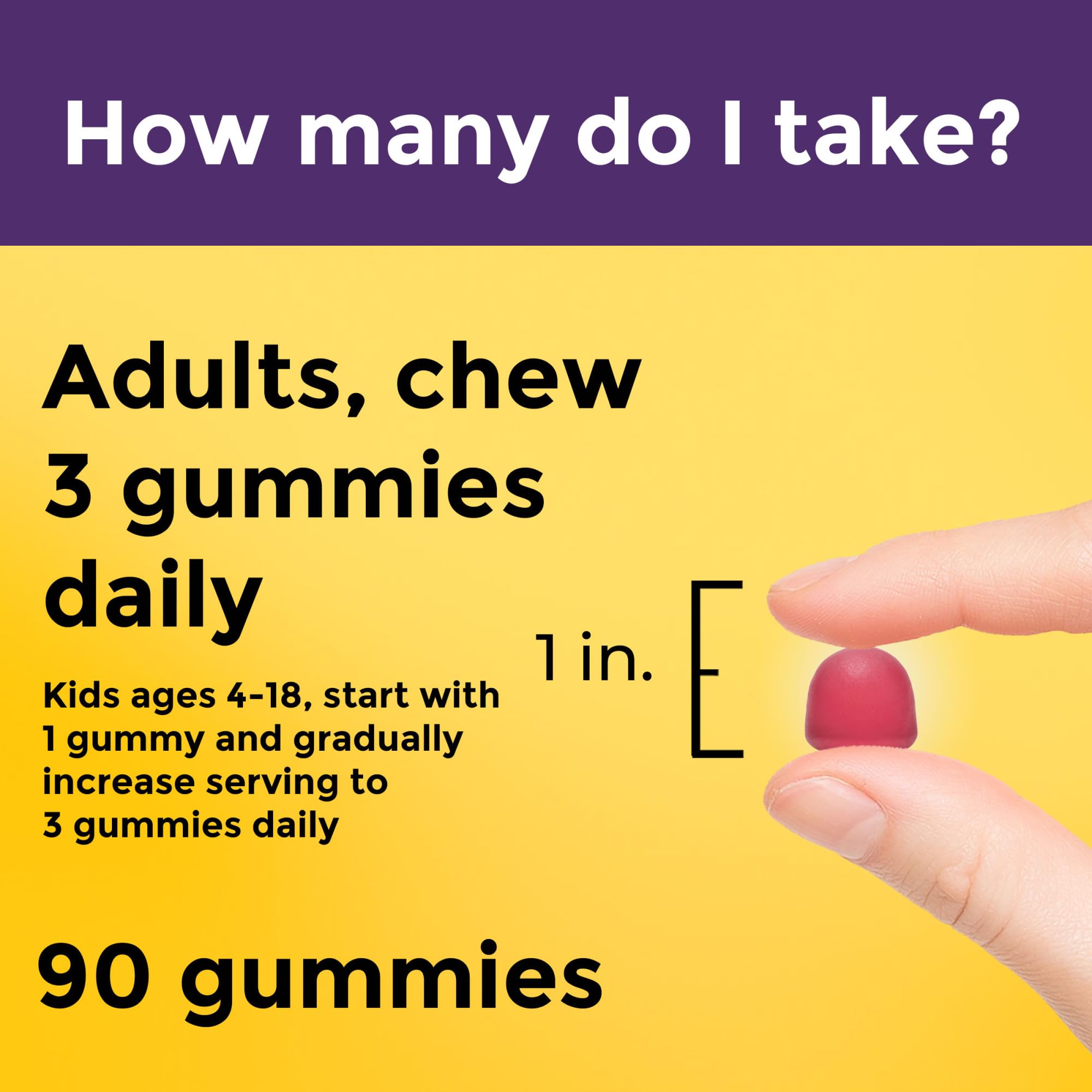 Nature Made Gummies feature natural flavors and colors from natural sources.