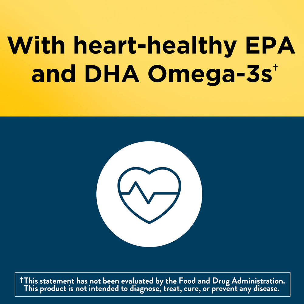 Nature Made omega-3 para hombres: gomitas que pueden apoyar la inmunidad y la vitalidad diaria.