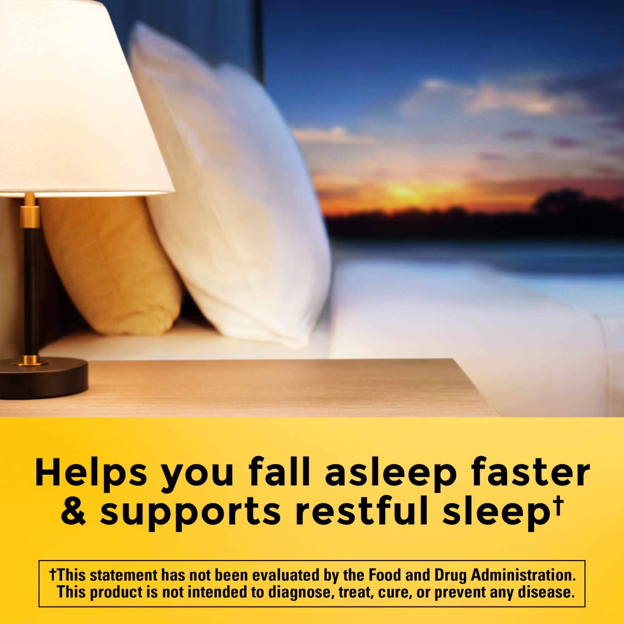Nature Made Melatonin 5mg tablet close-up for sleep support.