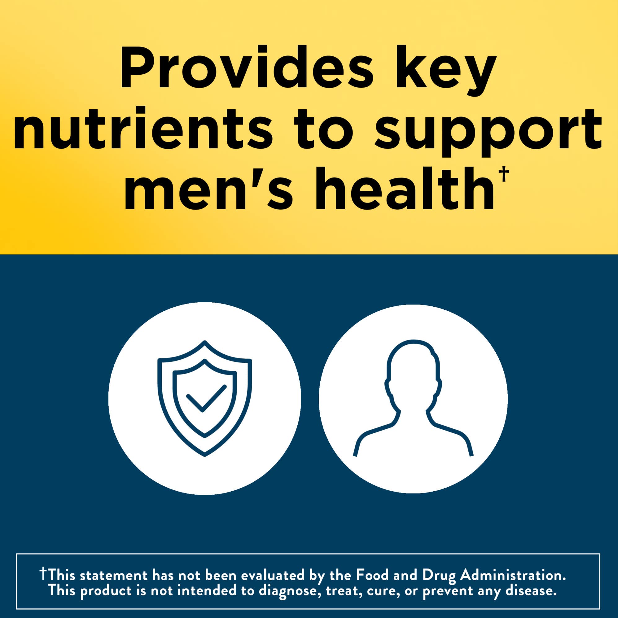 Nature Made Multi for Him Gummies label displays USP Verified and gluten-free status.