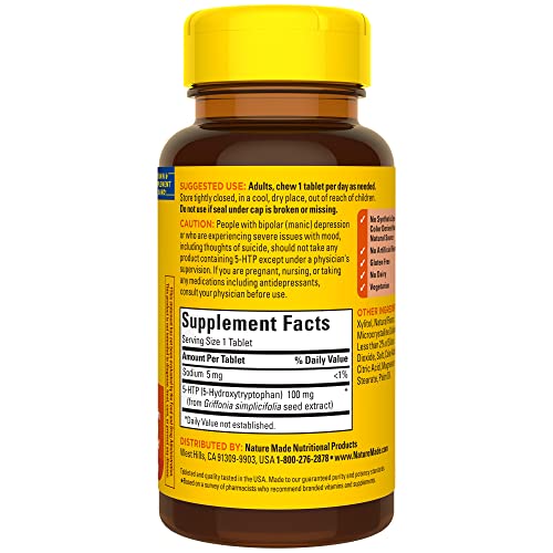 Nature Made packaging seal intact, freshness preserved