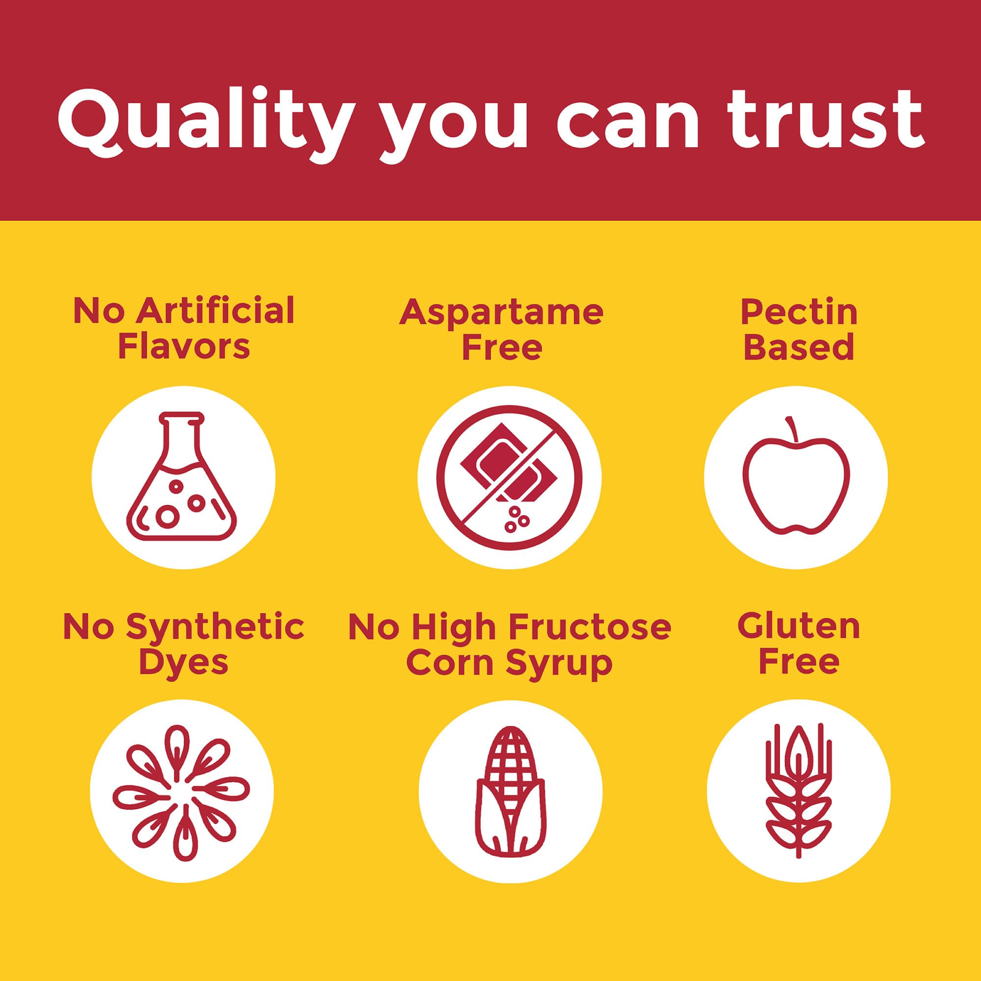 Nature Made Sabor cereza con notas naturales para disfrutar sin azúcar.