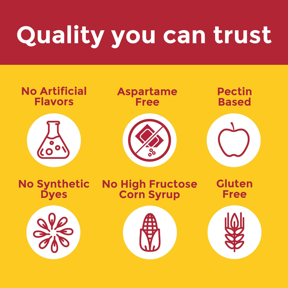 Nature Made Sabor cereza con notas naturales para disfrutar sin azúcar.