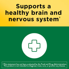 Nature Made Super B Complex label front communicates quality and USP-verified ingredients