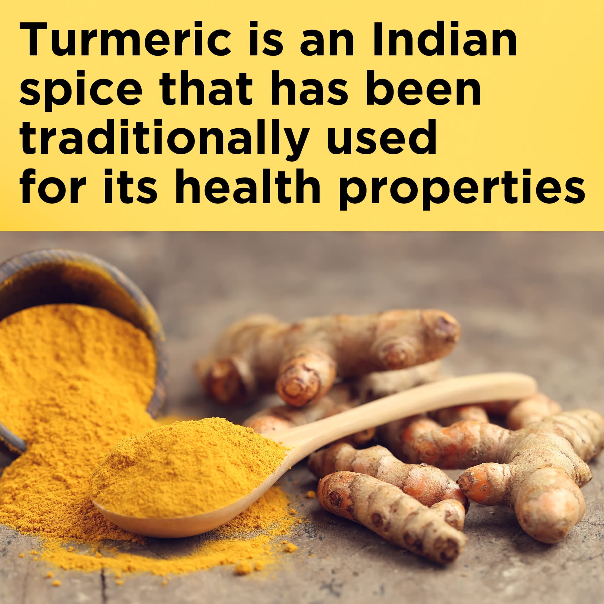 Close-up of Nature Made Turmeric Curcumin 500 mg capsules for convenient daily use.