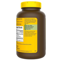 Nature Made Turmeric Curcumin 500 mg bottle being poured, easy daily supplementation.