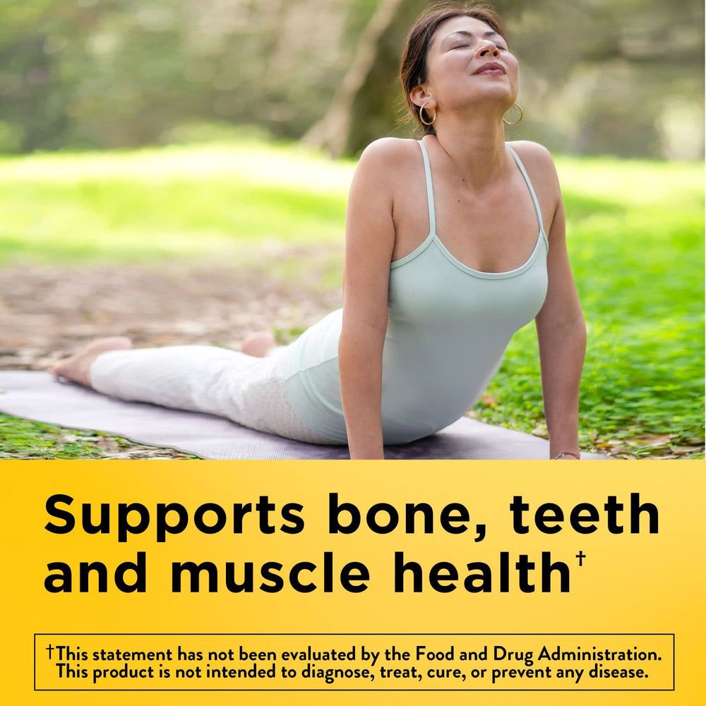 Nature Made Vitamin D3 1000 IU bottle front view for daily bone health support