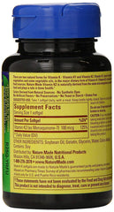 Nature Made Vitamin K2 softgels packaging varies, 30-count bottle in durable packaging