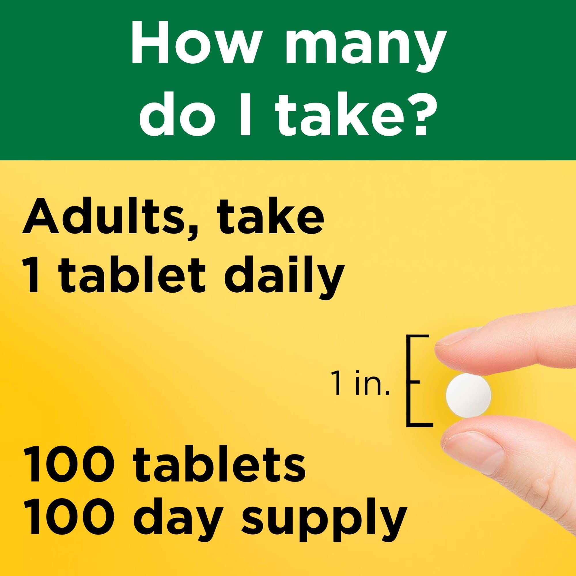 Nature Made Vitamina D3 2000 UI dosis diaria, recordatorio práctico.