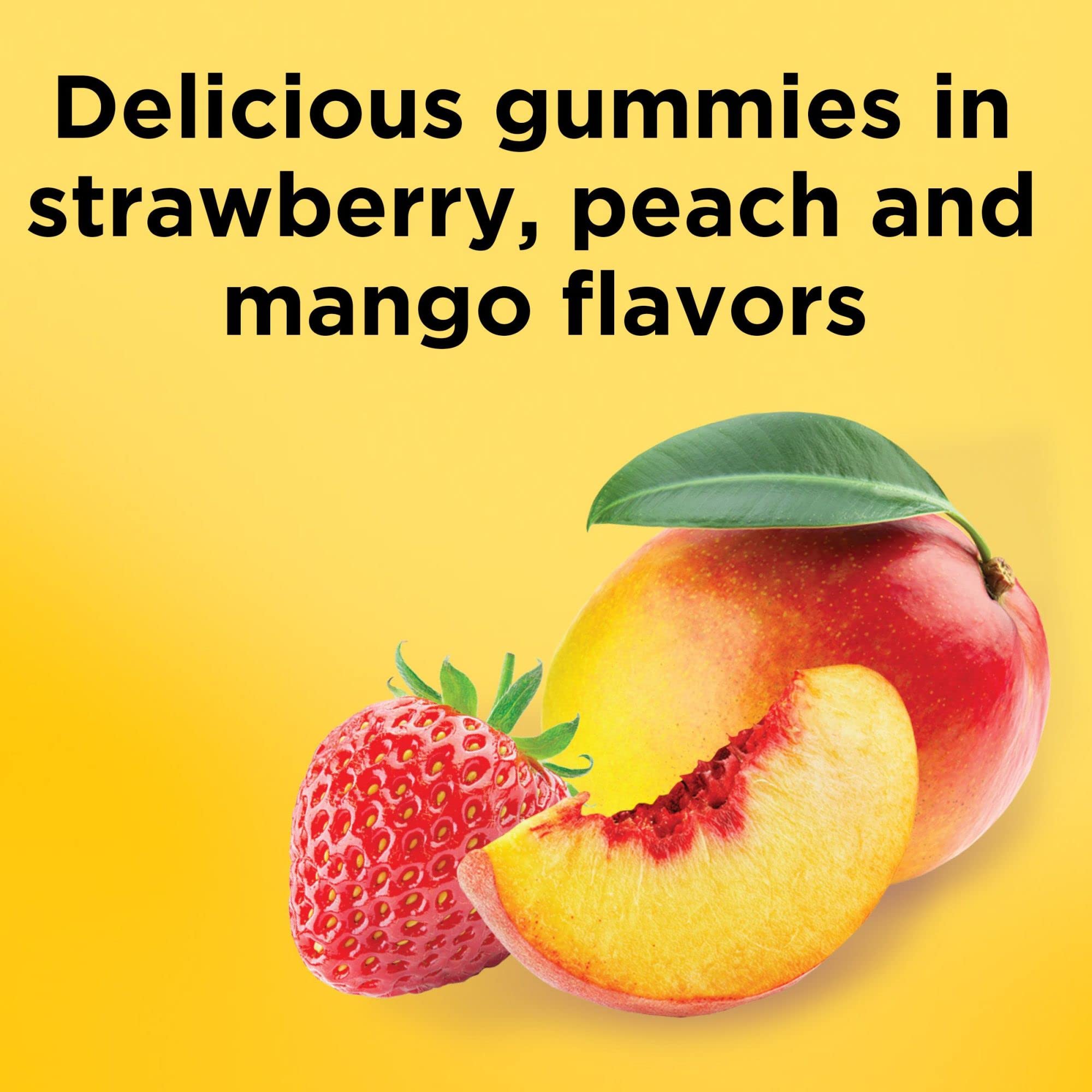 Nature Made Vitamina D3 gomitas sabor durazno, apoyo a músculos