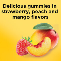 Nature Made Vitamina D3 gomitas sabor durazno, apoyo a músculos