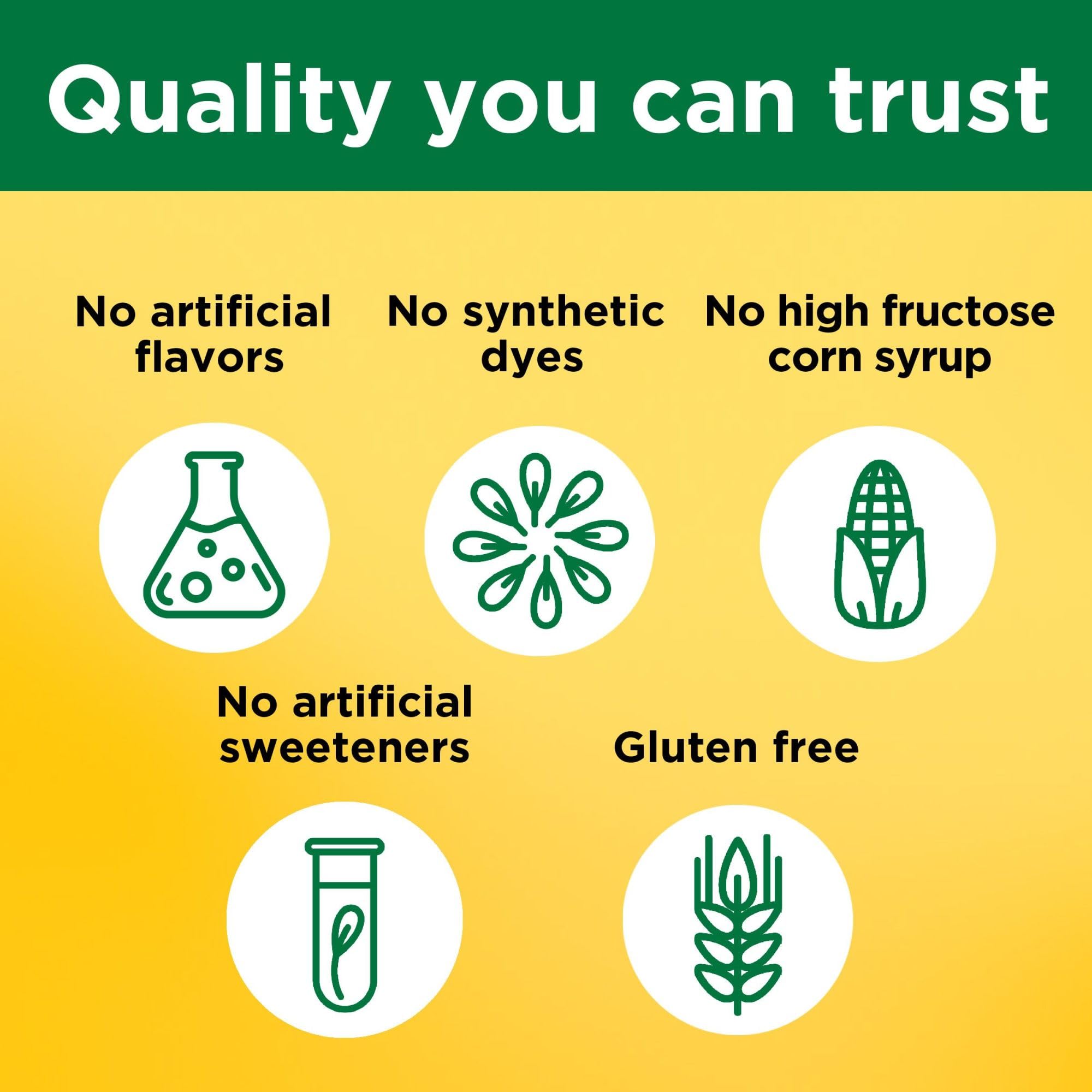 Nature Made Vitamina D3 gomitas sin colorantes artificiales, opción sin gluten