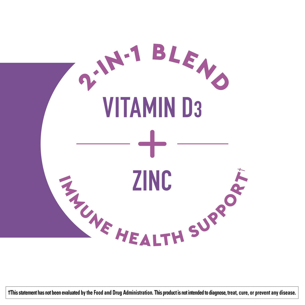 Nature Made Wellblends fast-dissolve tablet for quick, tasty daily intake.