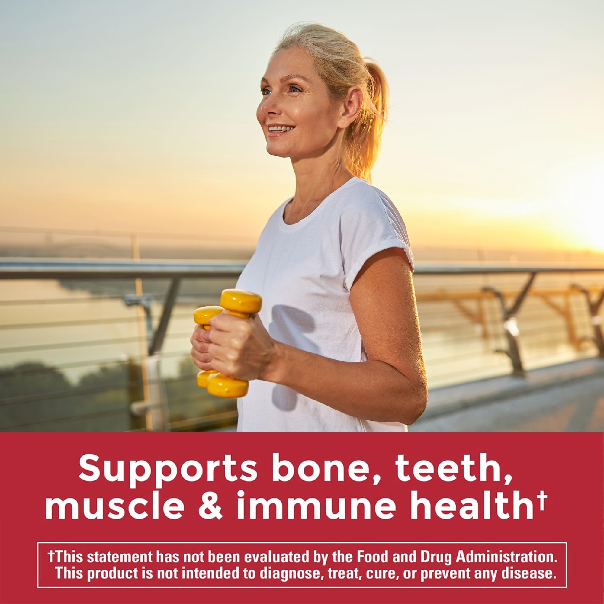 Nature Made Zero Sugar Vitamina D3 Gomitas sabor cereza: uso diario agradable.