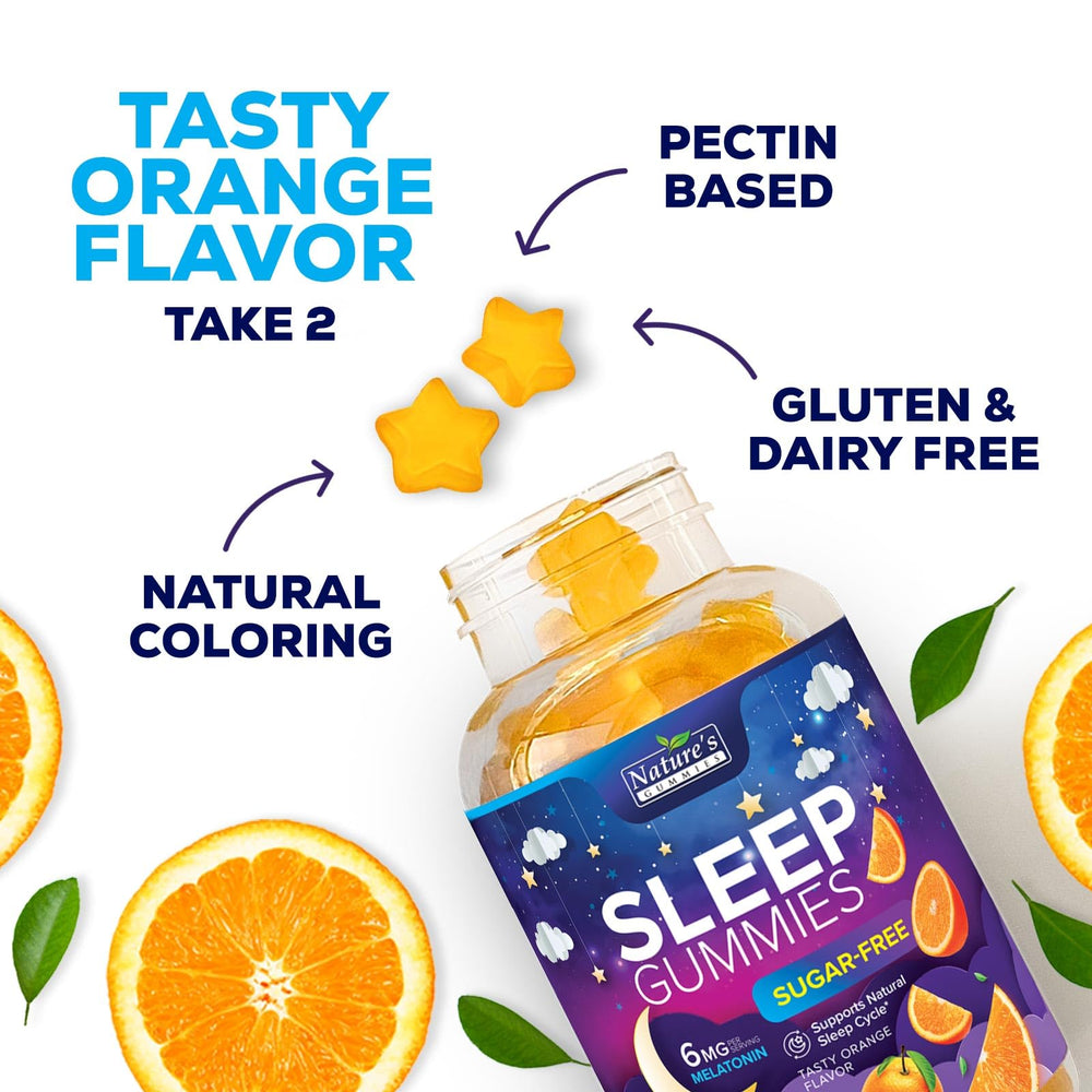 Adults and kids using Nature's Gummies Sleep Gummy during nighttime routine.