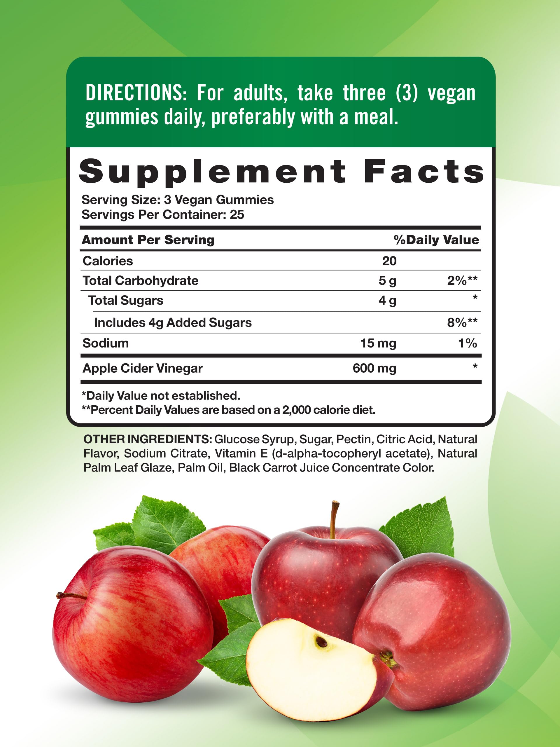 Nature's Truth Apple Cider Vinegar Gummies bottle on desk for daily use.