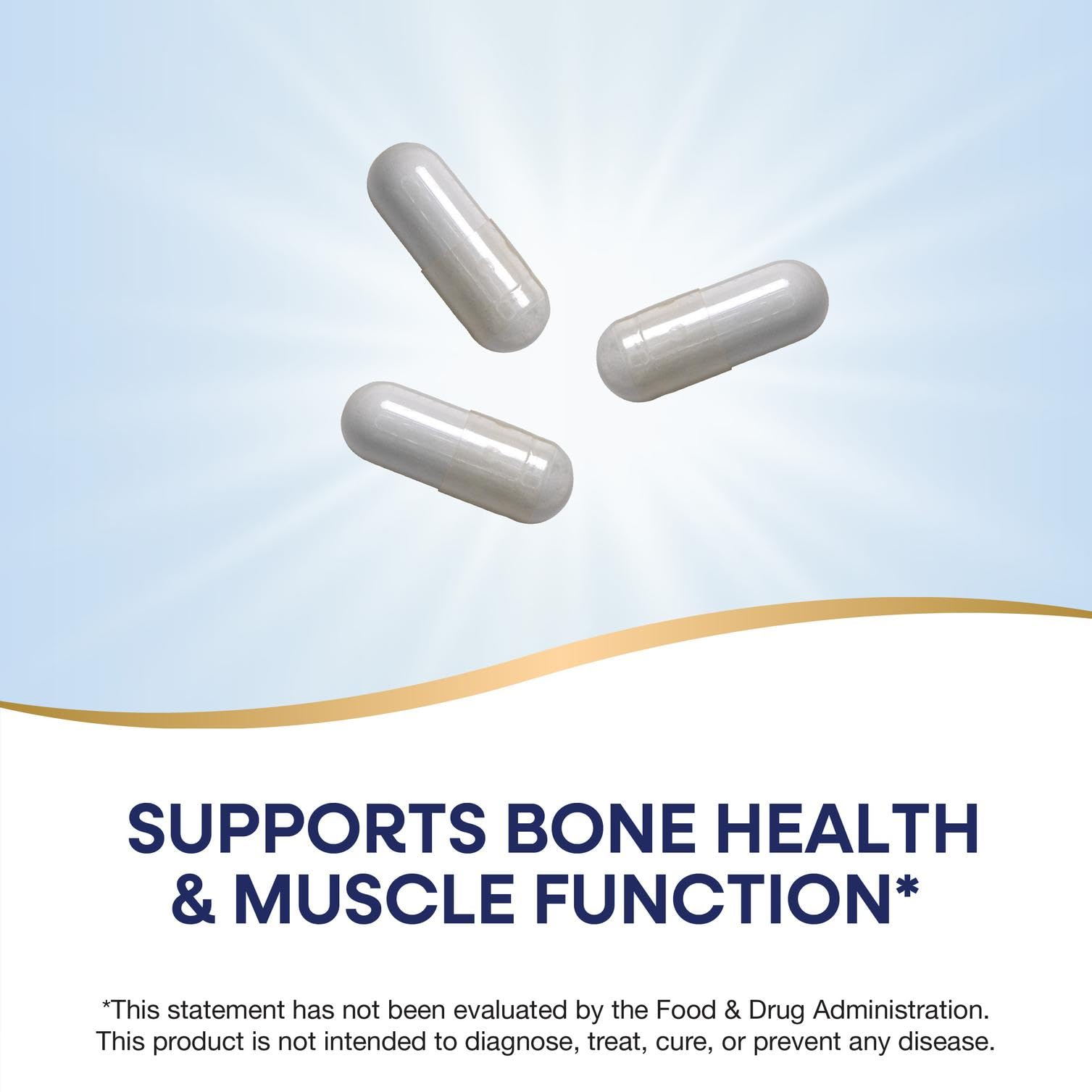 Gluten-free icon displayed on Nature's Way Calcium Mag D3 Complex packaging.
