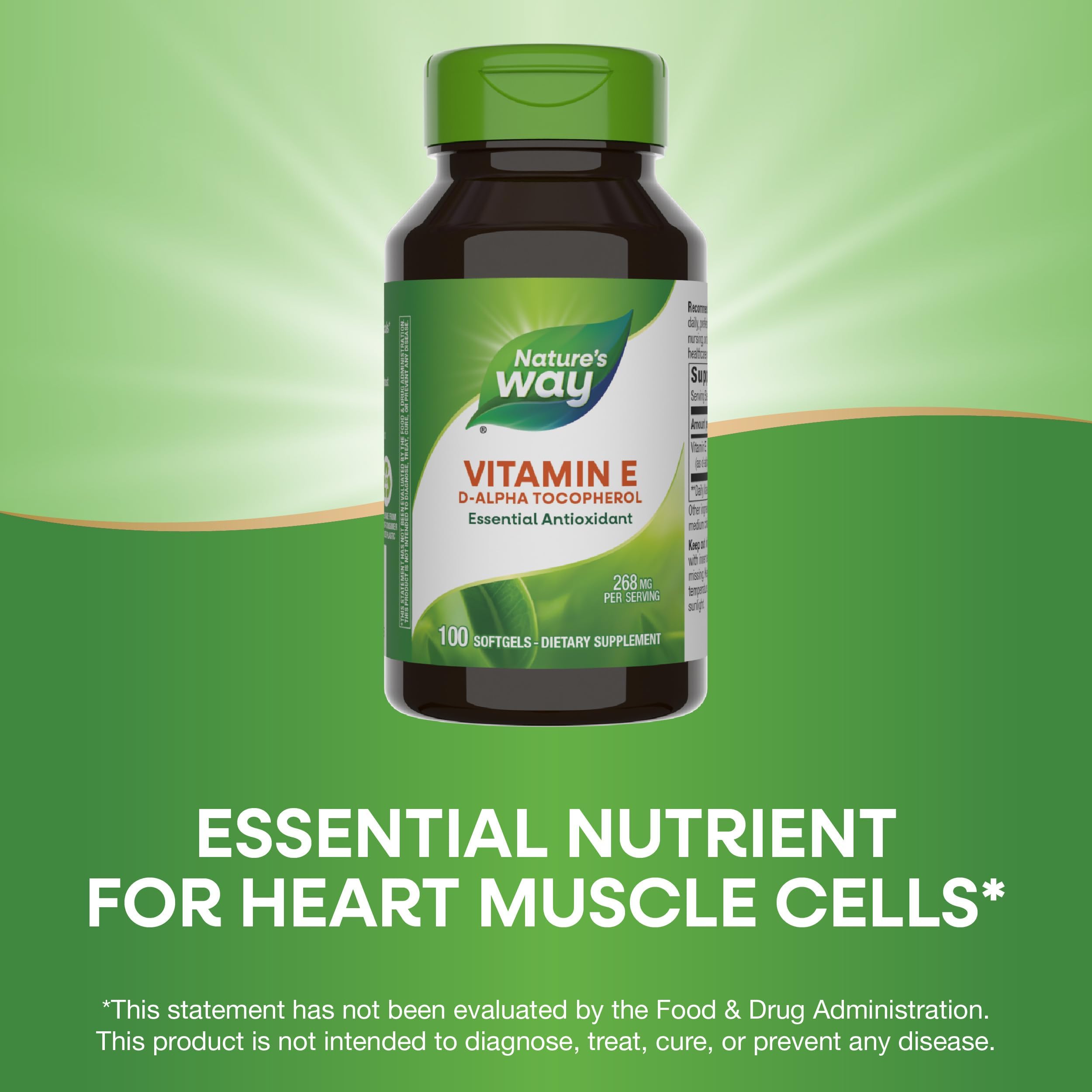 Gluten-free mark on Nature’s Way packaging.