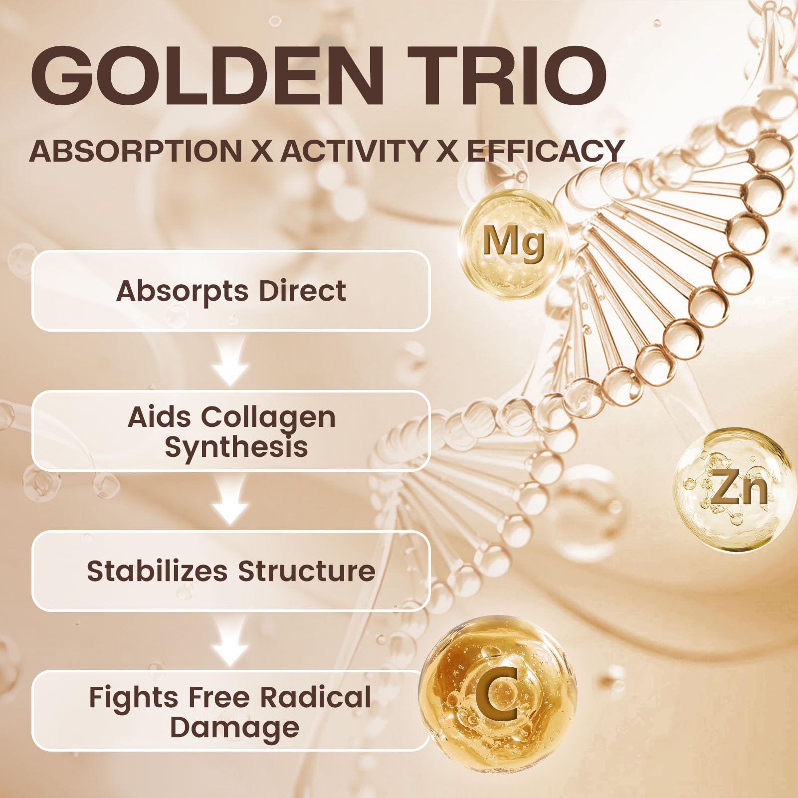Nature Target product label highlighting purity and gluten-free formulation.