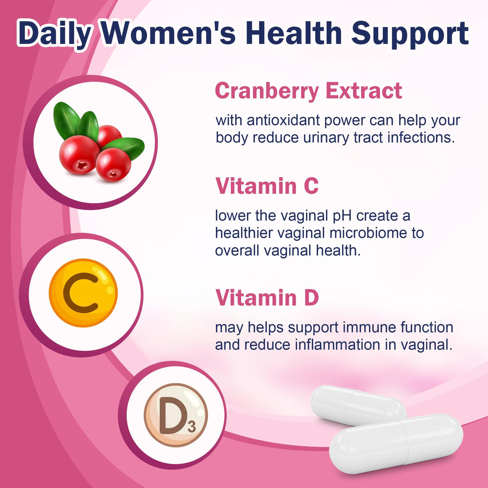 Nature Target Digestive enzymes supplement bottle supports digestion alongside vaginal health.