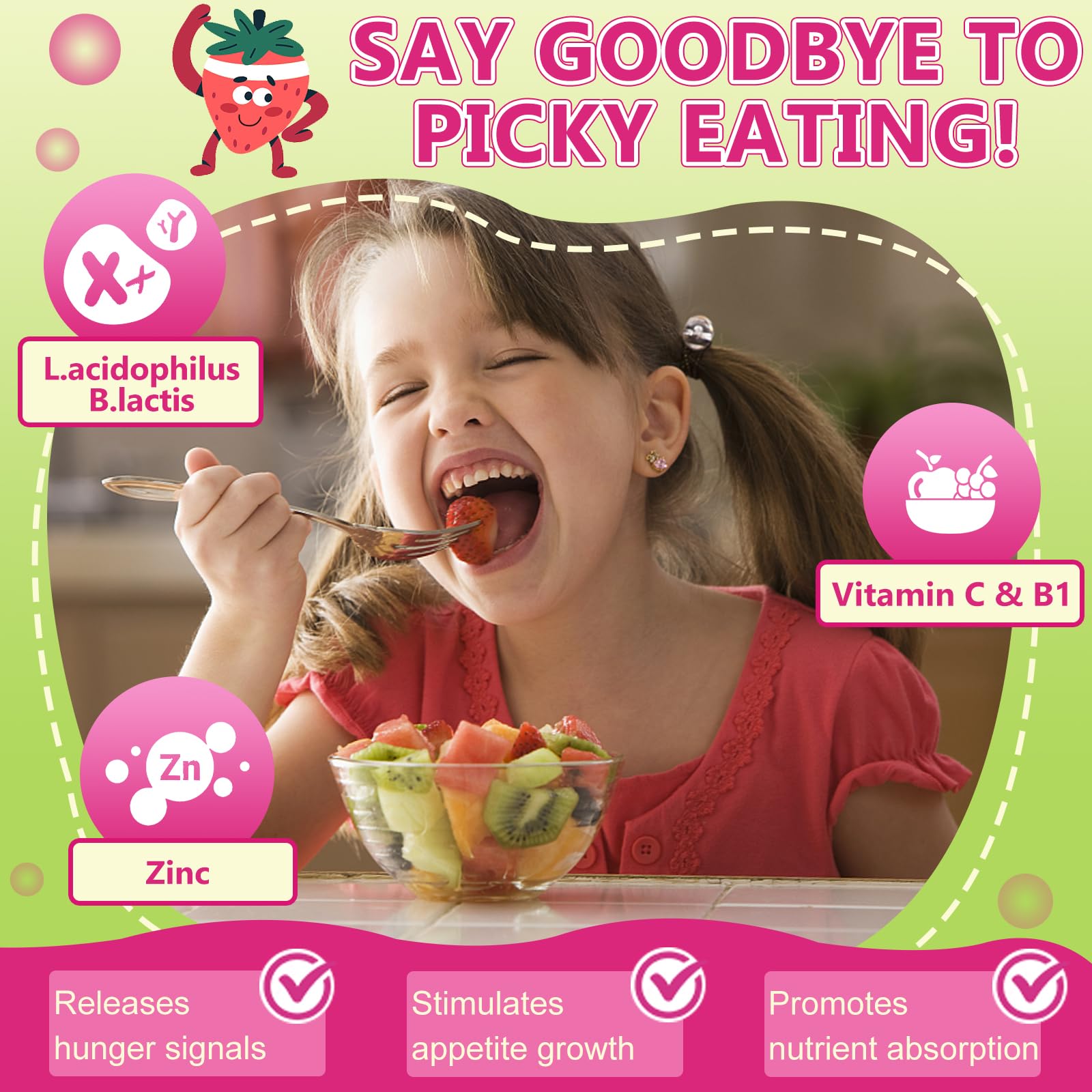 Nature Target estimula de forma suave el apetito y la motilidad intestinal infantil.