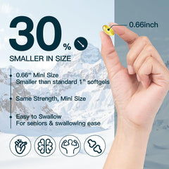 Nature Target Fish Oil Mini coating technology reduces aftertaste and reflux in daily use.