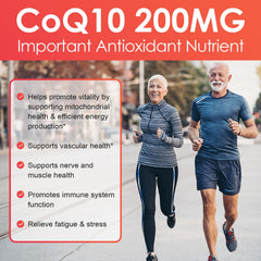 Nature Target CoQ10 and olive oil formula supports heart health.