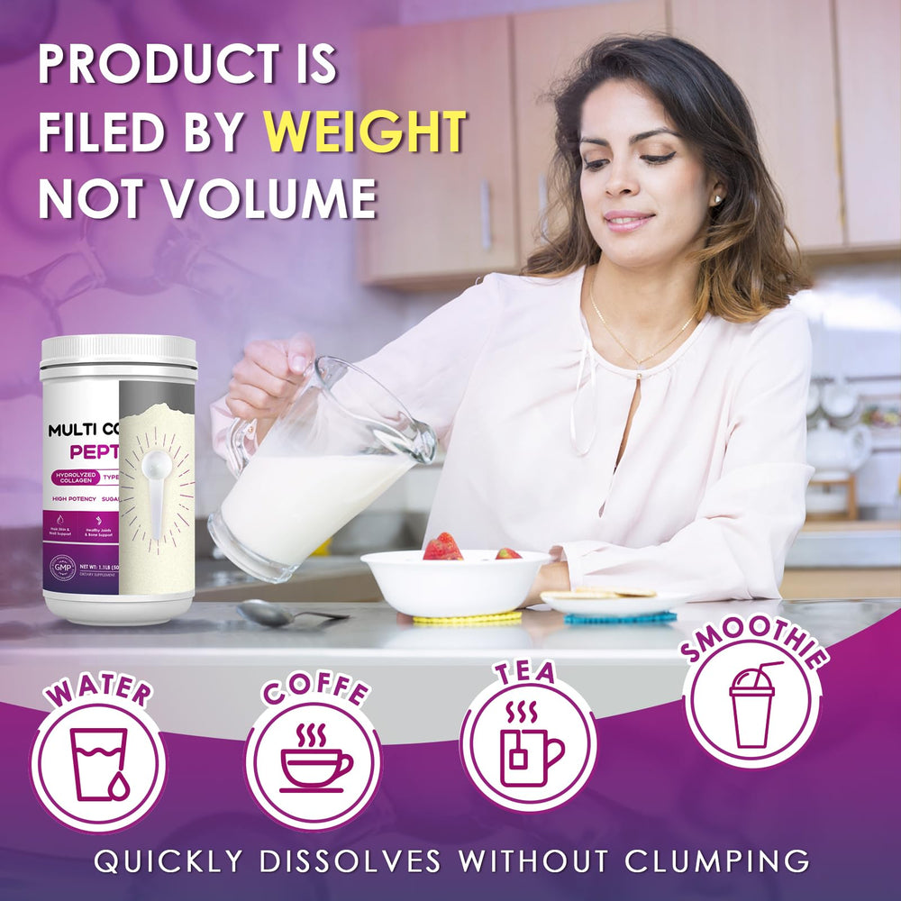 Nature Target Multi Collagen with 3B CFU probiotics aids digestion and gut comfort