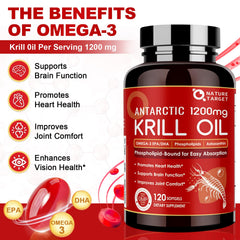 Nature Target Omega-3 EPA DHA softgels arranged for daily wellness support.
