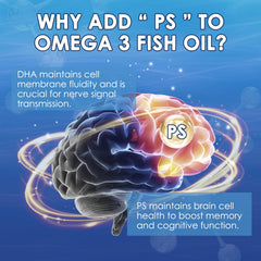 NATURE TARGET Omega 3 with CoQ10 for steady energy and mental clarity